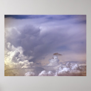 Poster Couleurs de l'impression du ciel