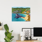Poster Couleurs de Monterosso Imprimer (Bureau à domicile)
