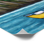 Poster Couleurs de Riomaggiore, Cinque Terre (Coin)