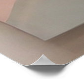 Poster Couleurs douces modernes abstrait pour les présent (Coin)