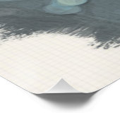 Poster *~* Couleurs du bec Monarque Fleur papillon AP52 (Coin)