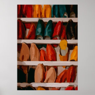 Poster Couleurs du Maroc