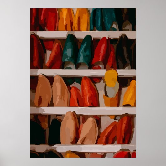 Poster Couleurs du Maroc (Devant)