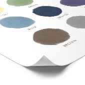 Poster Couleurs Éducatif Préscolaire Décor (Coin)