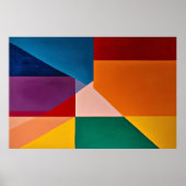 Poster Couleurs en Équilibre (Devant)