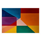 Poster Couleurs en équilibre (Devant)