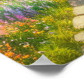Poster Couleurs en Harmonie, Jardin magnifique (Coin)