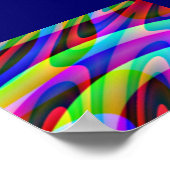 Poster Couleurs folles 1 (Coin)