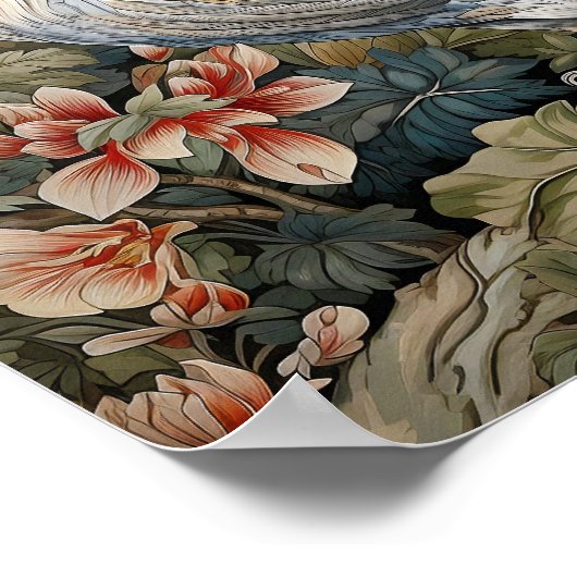 Poster Couleurs neutres du coq (Coin)