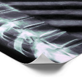 POSTER COULEURS ORIGINALES DE XRAY SKELETON DRILL (Coin)