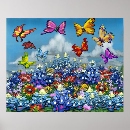 Poster Couleurs printanières (Devant)