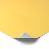 Poster Couleurs simples - Jaune à Misty Pink ombre (Coin)