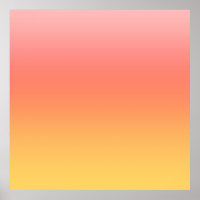 Couleurs simples - Jaune à Misty Pink ombre