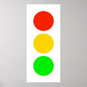 Poster Couleurs Stoplight (Devant)