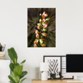 Poster Couleurs sur la perruque (Bureau à domicile)
