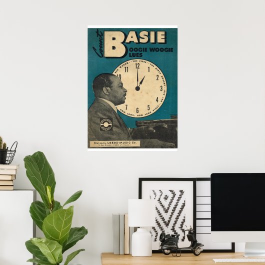Poster Count Basie Couverture de la partition (Bureau à domicile)