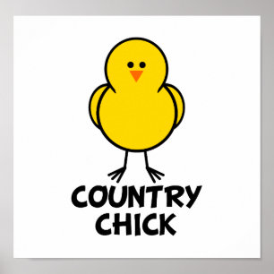 Poster Country Chick