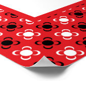 Poster Country Farm Animaux Bandana Imprimer Canvas (Coin)