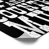 Poster Country Music & Coffee - Funny Quote Western M (Coin)