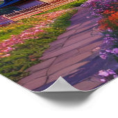 Poster Countryside japonais (Coin)