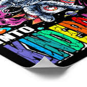 Poster Coup De Feu Dans Le Jardin D'Enfants Roquette Reto (Coin)