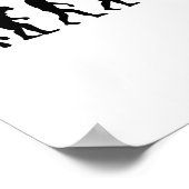 Poster Coup de pied de vélo de soccer Evolution (Coin)