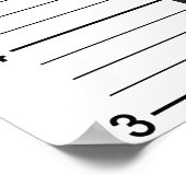 Poster Coupable Mugshot Giraffe Drôle Heureuse Sainte-Val (Coin)