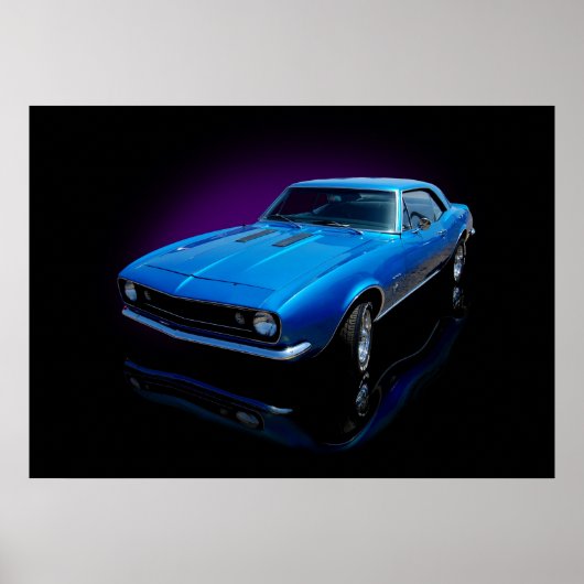 Poster Coupe bleue 1967 (Devant)