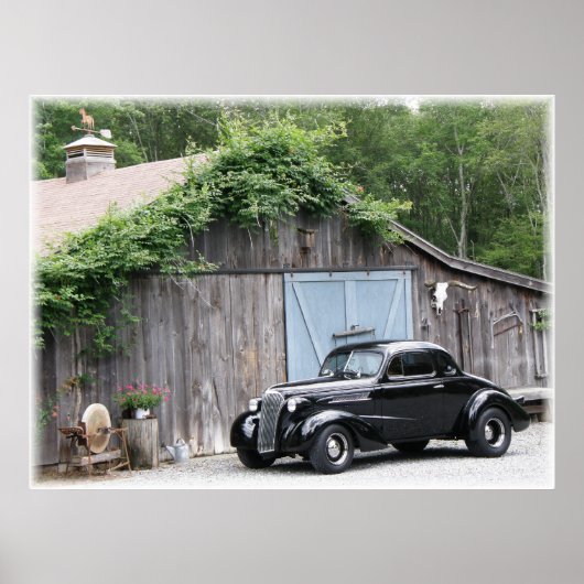 Poster Coupe Chevy 1937 (Devant)
