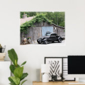Poster Coupe Chevy 1937 (Bureau à domicile)