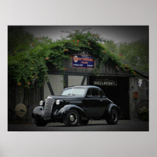 Poster Coupe Chevy 1937