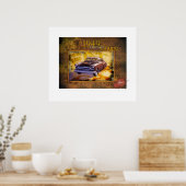 Poster Coupe Chevy 1949 (Cuisine)