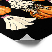 Poster Coupe Coquette Bows Fantôme Saison Citrouille Hall (Coin)