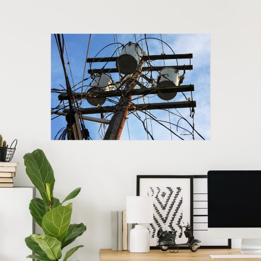 Poster Coupe d'alimentation (Bureau à domicile)