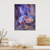 Poster Coupe de café Abstraite (Cuisine)