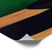 Poster Coupe de café avec drapeau brésilien (Coin)