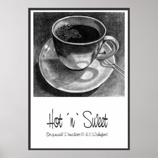 Poster Coupe de café Hot `n´ Sweet (Devant)