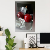 Poster Coupe de cerises (Bureau à domicile)