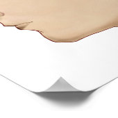 Poster Coupe De Cerveau Avec Artères (Coin)