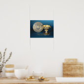 Poster Coupe de communion, plaque et fistulées (Cuisine)