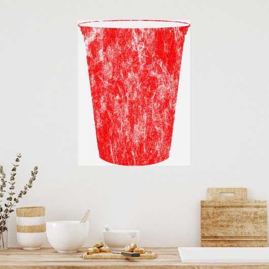 Poster coupe de fête (Cuisine)