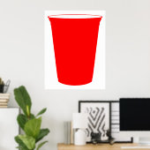 Poster coupe de fête (Bureau à domicile)