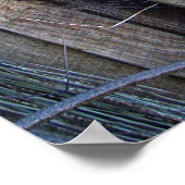 Poster Coupe de lame de scie de bord (Coin)