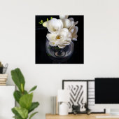 Poster coupe de nuit de freesia (Bureau à domicile)