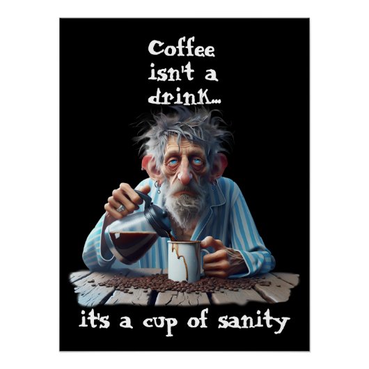 Poster Coupe De Sanity (Devant)