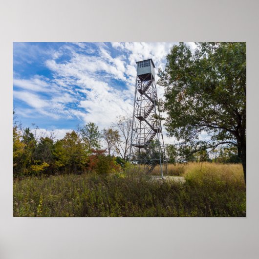 Poster Coupe de tour d'incendie (Devant)