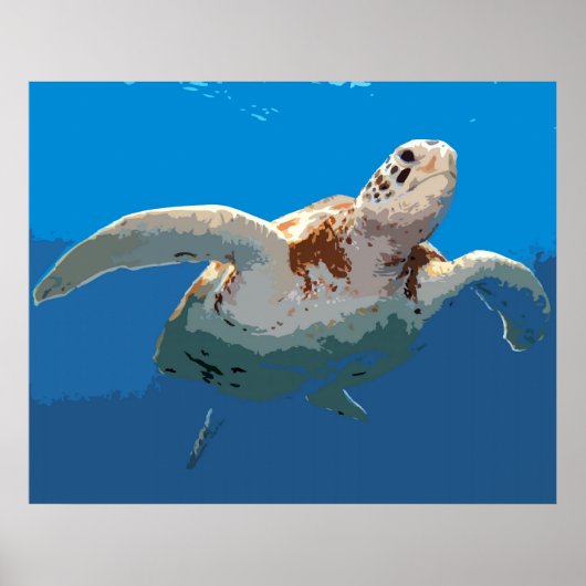 Poster Coupe de tourbe verte (Devant)