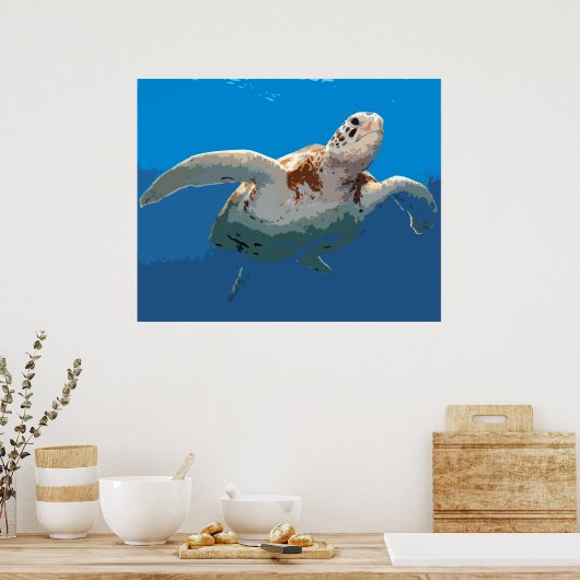 Poster Coupe de tourbe verte (Cuisine)