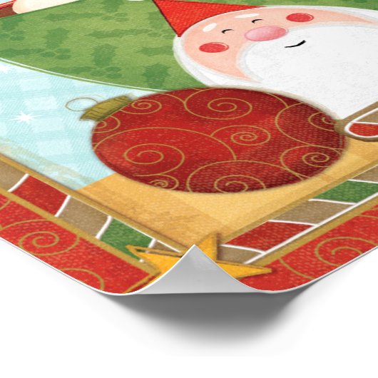 Poster Coupe de vacances avec du coco à la menthe (Coin)