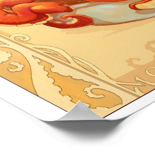 Poster Coupe d'Octopus (Coin)